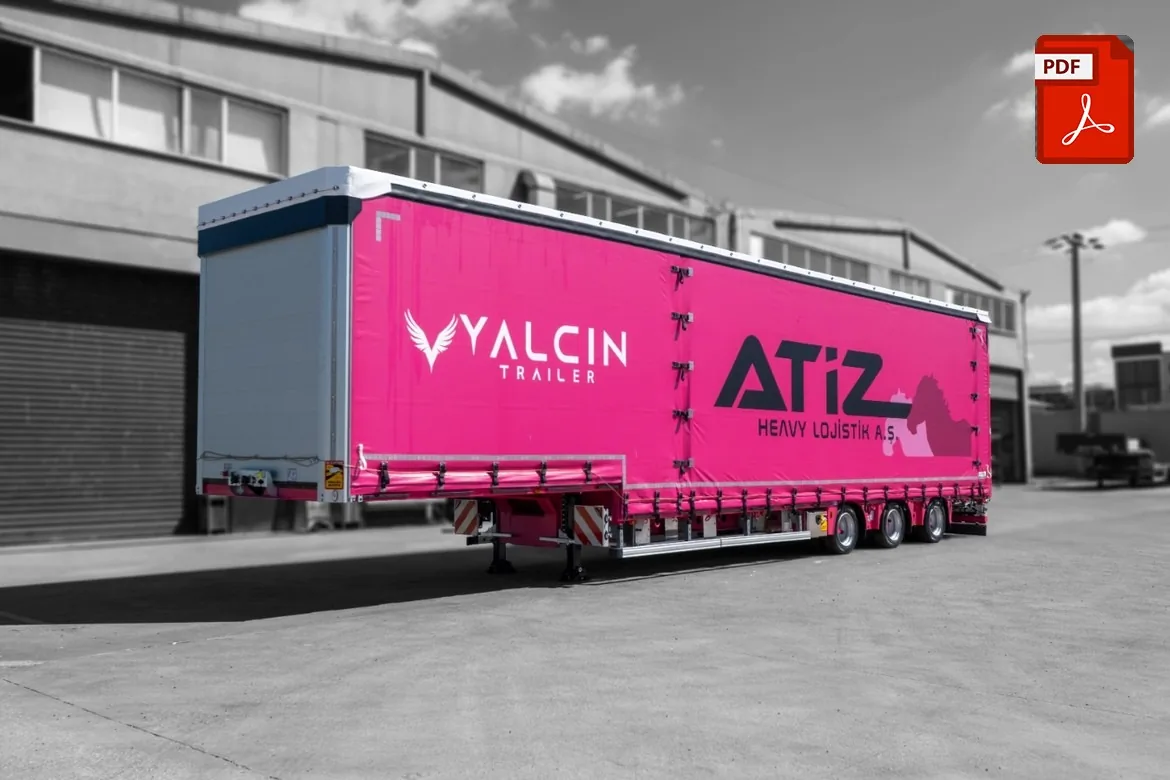 3LBUZ 3 AXLES CURTAINSIDER LOWBED SEMI TRAILER