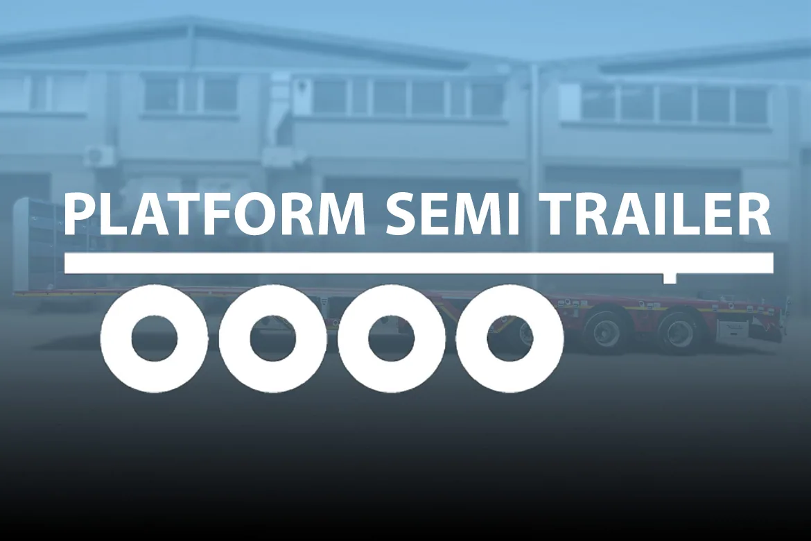 Custom Heavy Duty Platform Semi-Trailer (20-150 Tonnes)